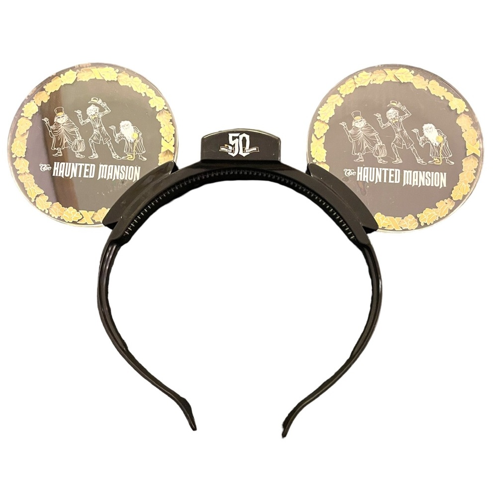 The Haunted Mansion 50th Anniversary Light Up Headband Mickey Ears